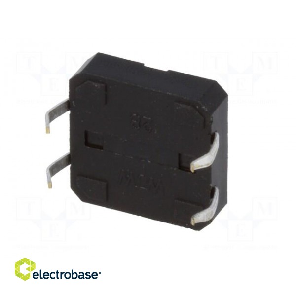 Microswitch TACT | SPST-NO | Pos: 2 | 0.05A/12VDC | THT | none | 1.27N image 6