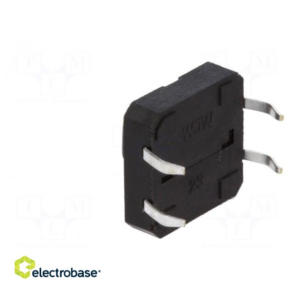 Microswitch TACT | SPST-NO | Pos: 2 | 0.05A/12VDC | THT | none | 0.69N image 4