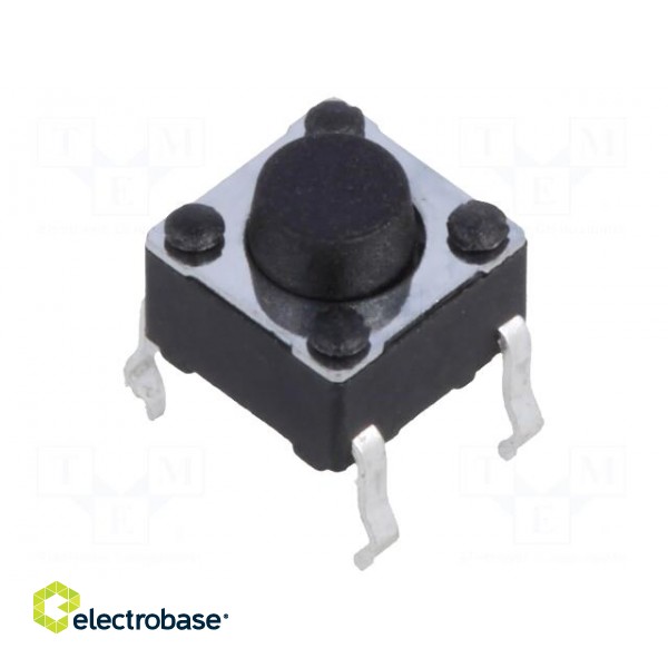 Microswitch TACT | SPST-NO | Pos: 2 | 0.05A/12VDC | THT | none | 1.3N