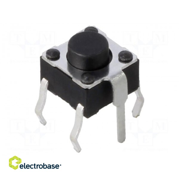 Microswitch TACT | SPST-NO | Pos: 2 | 0.05A/12VDC | THT | none | 1.3N