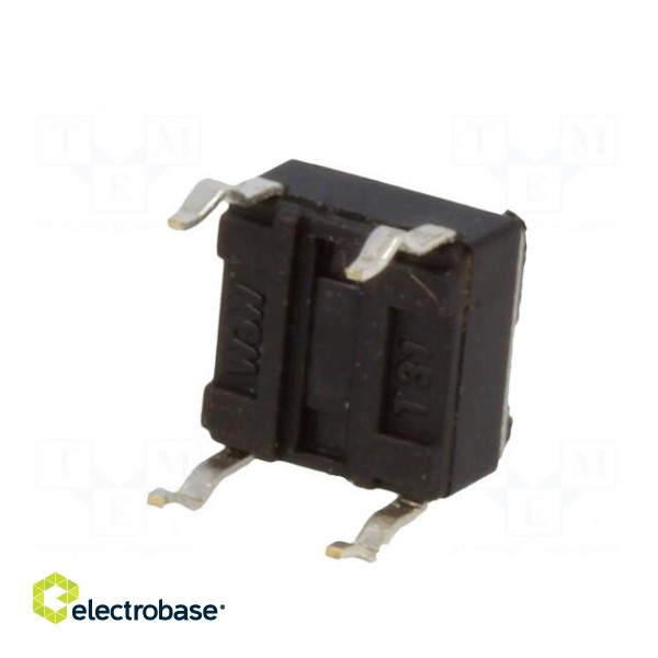 Microswitch TACT | SPST-NO | Pos: 2 | 0.05A/12VDC | THT | none | 1.5N image 6
