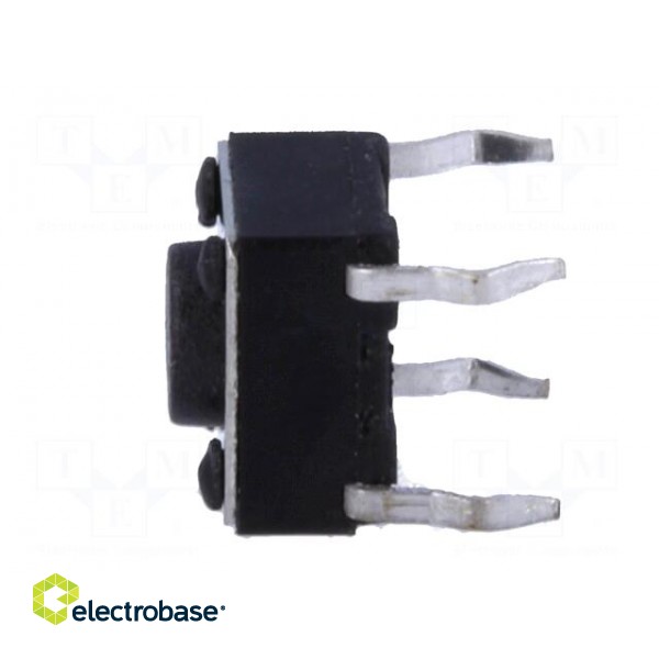 Microswitch TACT | SPST-NO | Pos: 2 | 0.05A/12VDC | THT | none | 1N | 6x6mm image 3