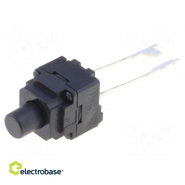 Microswitch TACT | SPST-NO | Pos: 2 | 0.05A/12VDC | THT | none | 2.55N