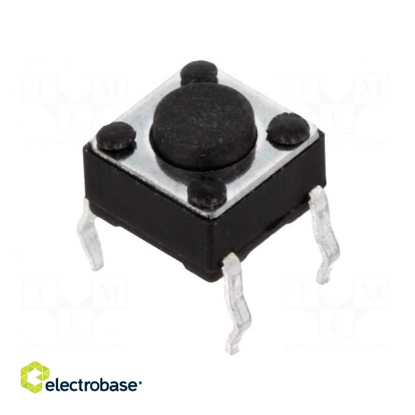 Microswitch TACT | SPST-NO | Pos: 2 | 0.05A/12VDC | THT | none | 2.5N фото 1