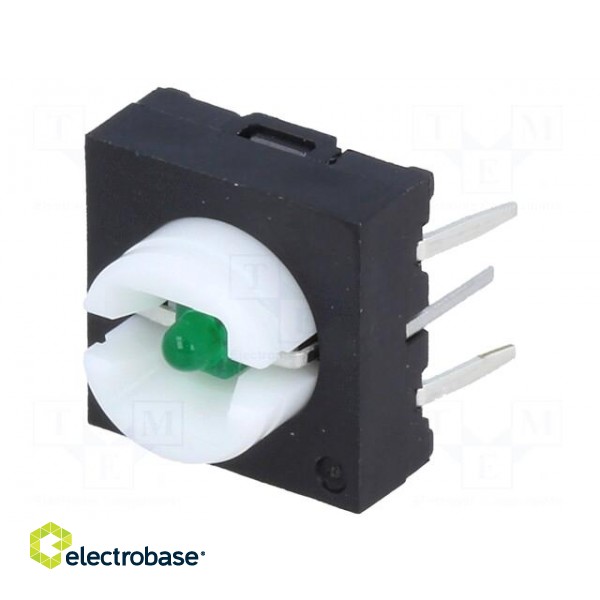 Microswitch TACT | SPST-NO | Pos: 2 | 0.05A/24VDC | 10.8x10.8x6.5mm image 1