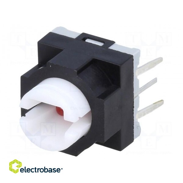 Microswitch TACT | SPST-NO | Pos: 2 | 0.05A/24VDC | 10.8x10.8x6.5mm image 1