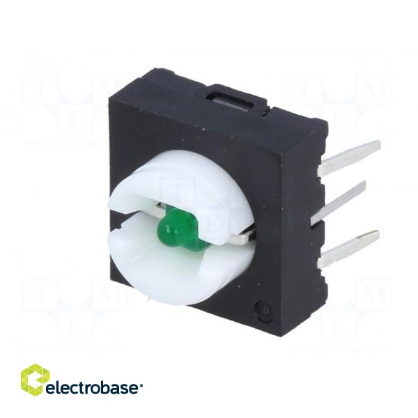 Microswitch TACT | SPST-NO | Pos: 2 | 0.05A/24VDC | 10.8x10.8x6.5mm image 2
