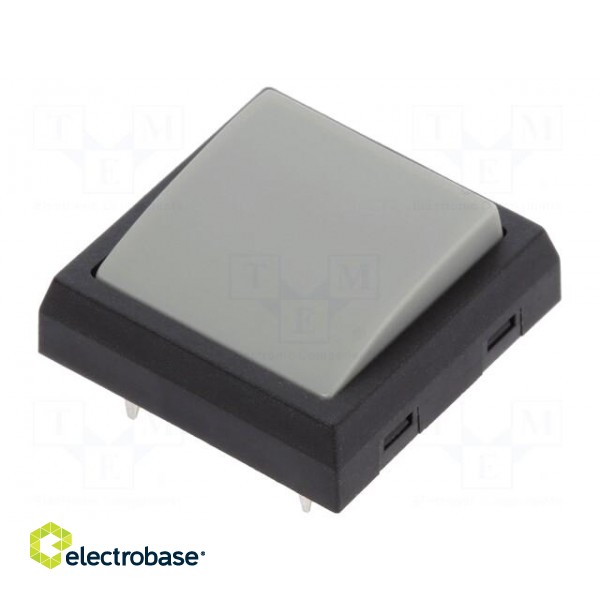Microswitch TACT | SPST-NO | Pos: 2 | 0.05A/24VDC | 17.7x17.7x3mm image 1