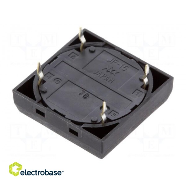 Microswitch TACT | SPST-NO | Pos: 2 | 0.05A/24VDC | 17.7x17.7x3mm image 2