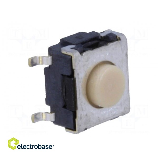 Microswitch TACT | SPST-NO | Pos: 2 | 0.05A/24VDC | SMT | none | 1.57N image 8