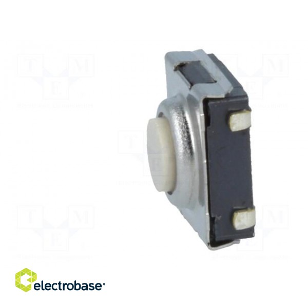 Microswitch TACT | SPST-NO | Pos: 2 | 0.05A/24VDC | SMT | none | 1.57N image 3