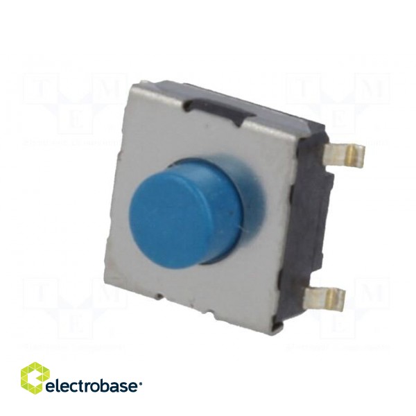 Microswitch TACT | SPST-NO | Pos: 2 | 0.05A/24VDC | SMT | none | 2.55N image 2