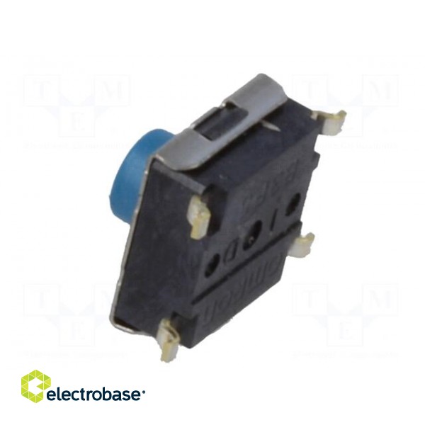 Microswitch TACT | SPST-NO | Pos: 2 | 0.05A/24VDC | SMT | none | 2.55N image 4