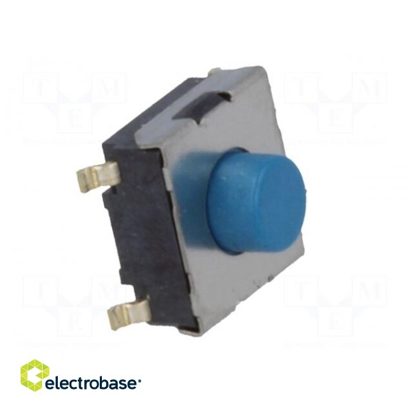Microswitch TACT | SPST-NO | Pos: 2 | 0.05A/24VDC | SMT | none | 2.55N image 8