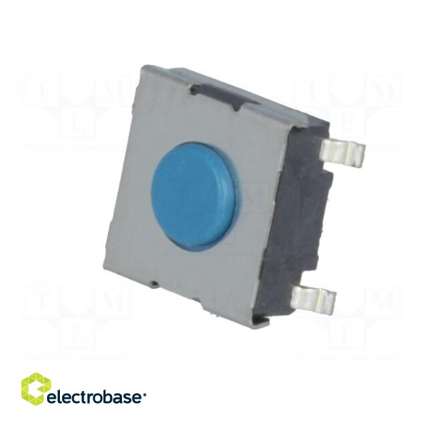 Microswitch TACT | SPST-NO | Pos: 2 | 0.05A/24VDC | SMT | none | 2.55N image 2