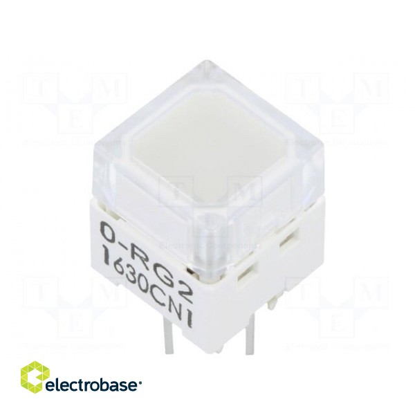 Microswitch TACT | SPST-NO | Pos: 2 | 0.05A/24VDC | THT | 1.57N | 10x10mm image 1