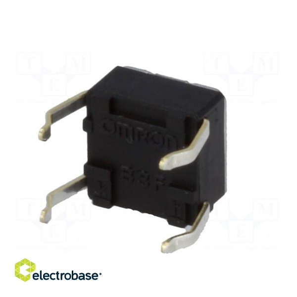 Microswitch TACT | SPST-NO | Pos: 2 | 0.05A/24VDC | THT | none | 0.98N image 6