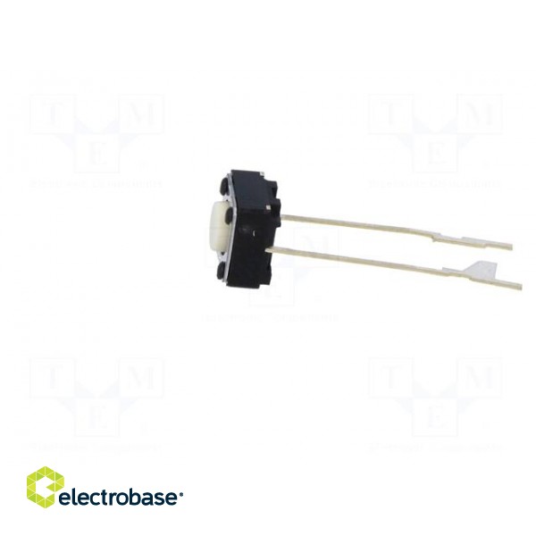 Microswitch TACT | SPST-NO | Pos: 2 | 0.05A/24VDC | THT | none | 0.98N image 3