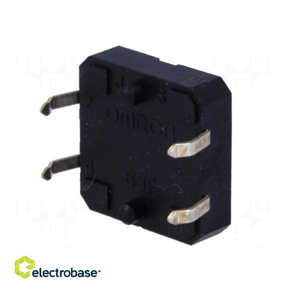 Microswitch TACT | SPST-NO | Pos: 2 | 0.05A/24VDC | THT | none | 1.27N фото 6