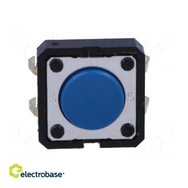 Microswitch TACT | SPST-NO | Pos: 2 | 0.05A/24VDC | THT | none | 1.27N paveikslėlis 9