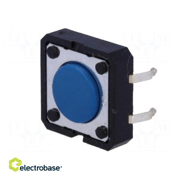 Microswitch TACT | SPST-NO | Pos: 2 | 0.05A/24VDC | THT | none | 1.27N image 2