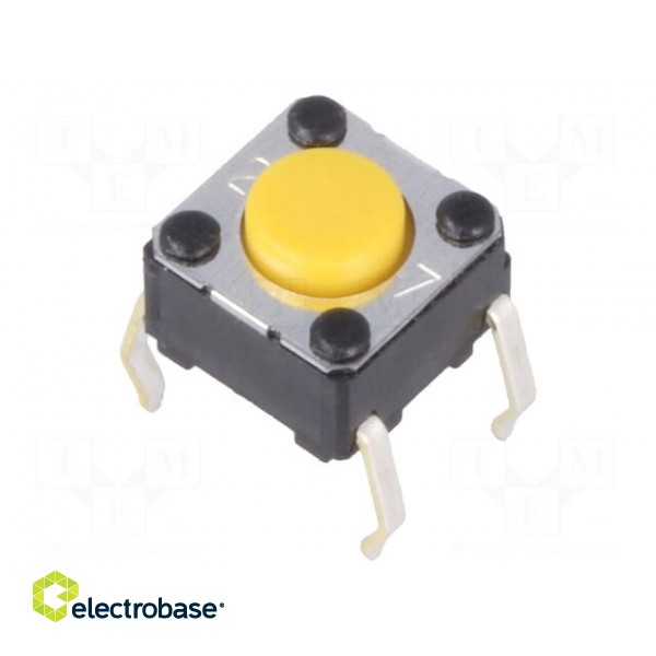 Microswitch TACT | SPST-NO | Pos: 2 | 0.05A/24VDC | THT | none | 1.47N