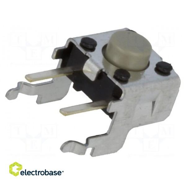 Microswitch TACT | SPST-NO | Pos: 2 | 0.05A/24VDC | THT | none | 1.47N image 1