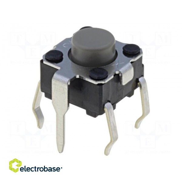 Microswitch TACT | SPST-NO | Pos: 2 | 0.05A/24VDC | THT | none | 1.47N