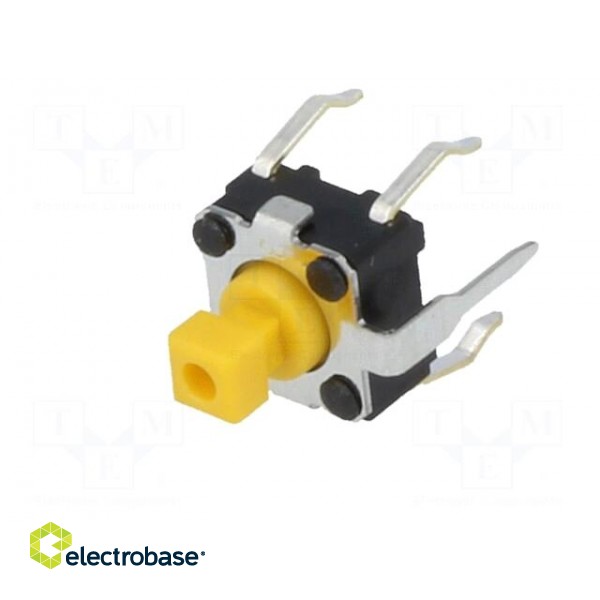 Microswitch TACT | SPST-NO | Pos: 2 | 0.05A/24VDC | THT | none | 1.47N фото 2