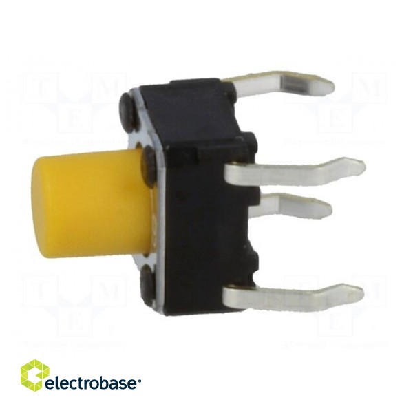 Microswitch TACT | SPST-NO | Pos: 2 | 0.05A/24VDC | THT | none | 1.47N image 2