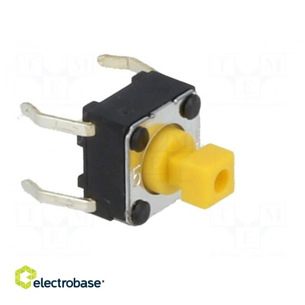 Microswitch TACT | SPST-NO | Pos: 2 | 0.05A/24VDC | THT | none | 1.47N image 8