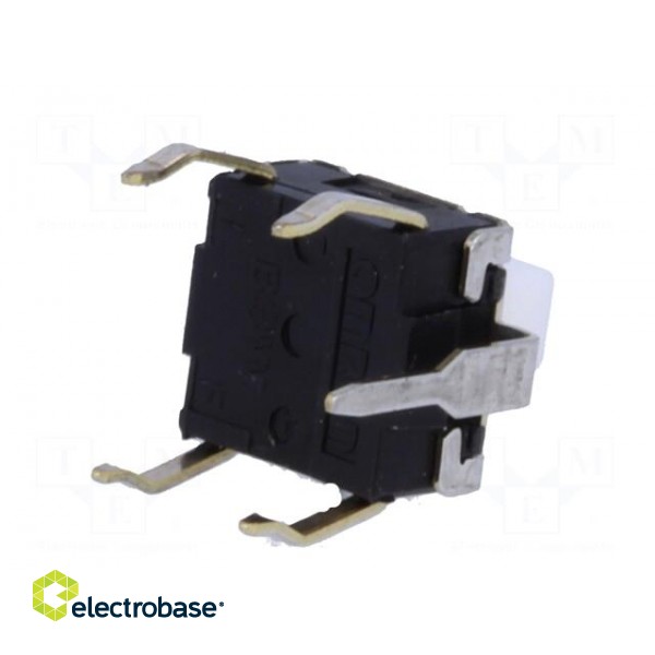 Microswitch TACT | SPST-NO | Pos: 2 | 0.05A/24VDC | THT | none | 1.57N image 6