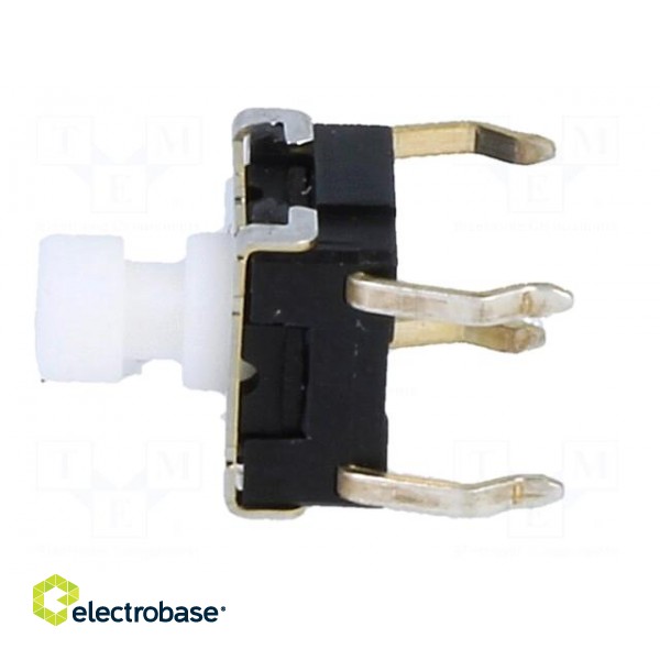 Microswitch TACT | SPST-NO | Pos: 2 | 0.05A/24VDC | THT | none | 1.57N image 3