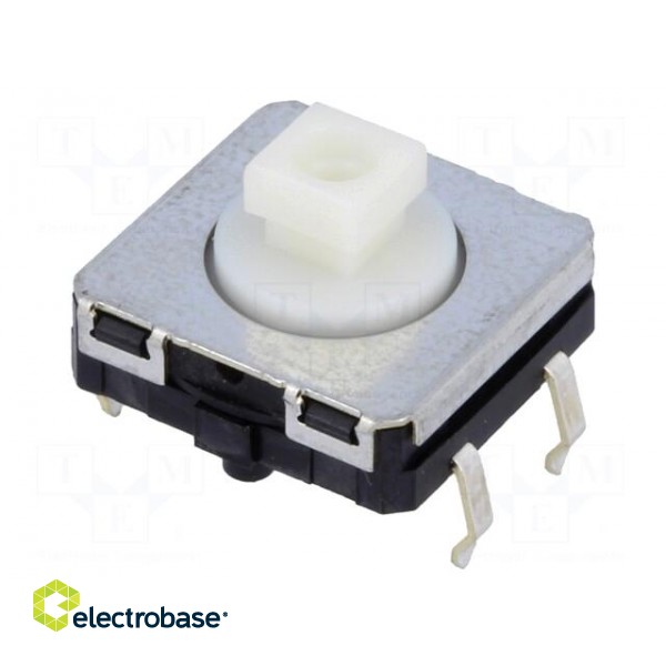 Microswitch TACT | SPST-NO | Pos: 2 | 0.05A/24VDC | THT | none | 1.96N image 1