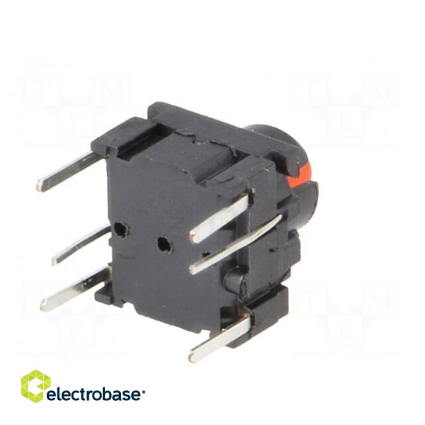 Microswitch TACT | SPST-NO | Pos: 2 | 0.05A/24VDC | THT | none | 10x10mm image 6