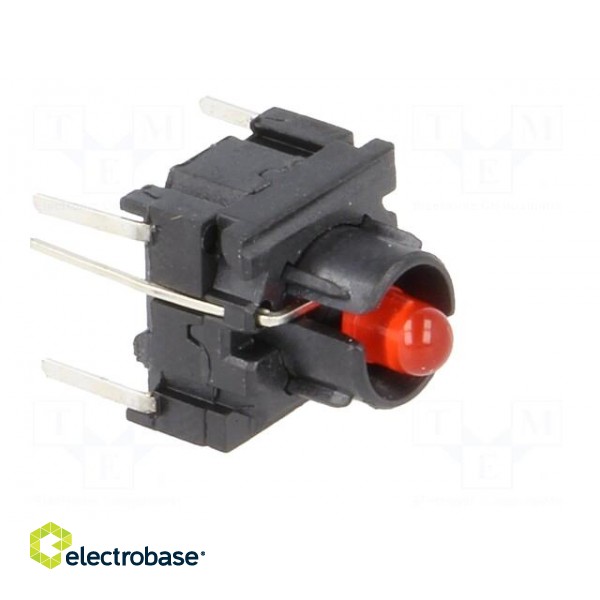 Microswitch TACT | SPST-NO | Pos: 2 | 0.05A/24VDC | THT | none | 10x10mm фото 8