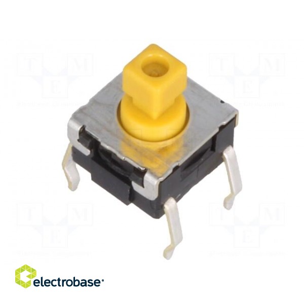 Microswitch TACT | SPST-NO | Pos: 2 | 0.05A/24VDC | THT | none | 2.25N