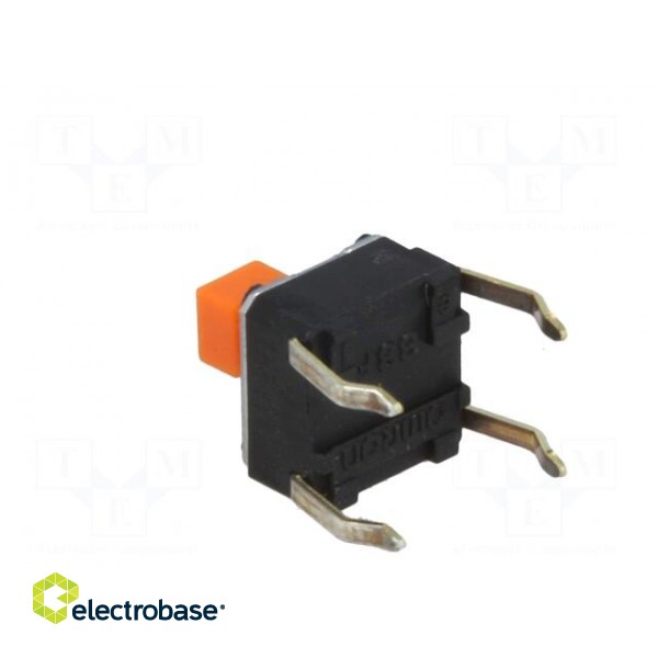 Microswitch TACT | SPST-NO | Pos: 2 | 0.05A/24VDC | THT | none | 2.55N paveikslėlis 4