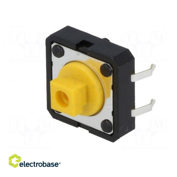 Microswitch TACT | SPST-NO | Pos: 2 | 0.05A/24VDC | THT | none | 2.55N фото 2