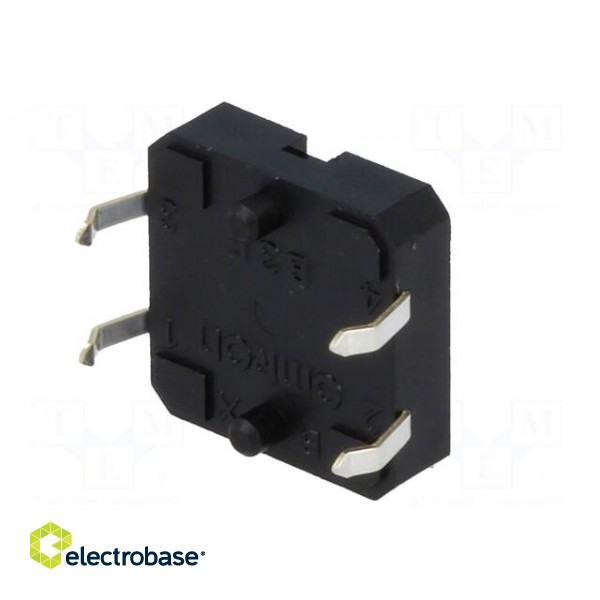 Microswitch TACT | SPST-NO | Pos: 2 | 0.05A/24VDC | THT | none | 2.55N image 6