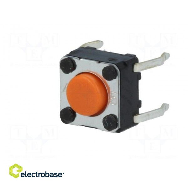 Microswitch TACT | SPST-NO | Pos: 2 | 0.05A/24VDC | THT | none | 2.55N фото 3