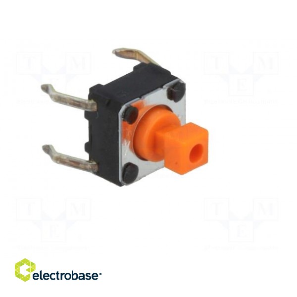 Microswitch TACT | SPST-NO | Pos: 2 | 0.05A/24VDC | THT | none | 2.55N paveikslėlis 6