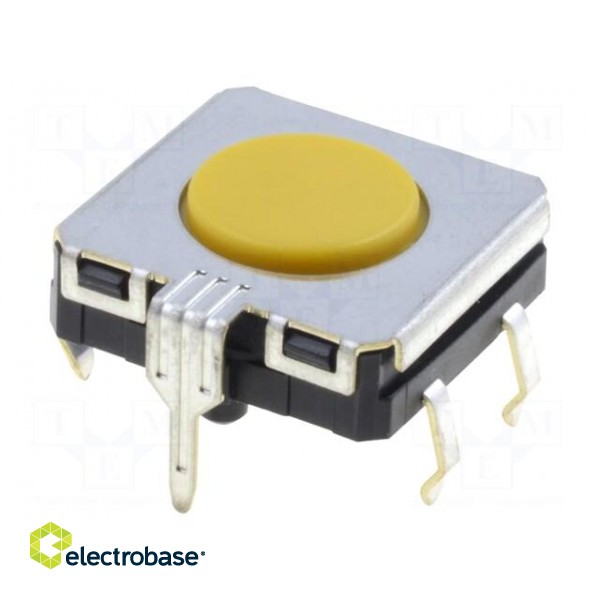 Microswitch TACT | SPST-NO | Pos: 2 | 0.05A/24VDC | THT | none | 3.43N