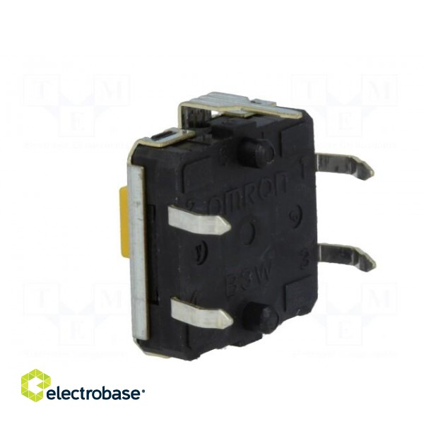 Microswitch TACT | SPST-NO | Pos: 2 | 0.05A/24VDC | THT | none | 3.43N image 4