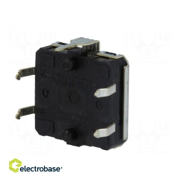 Microswitch TACT | SPST-NO | Pos: 2 | 0.05A/24VDC | THT | none | 3.43N image 6