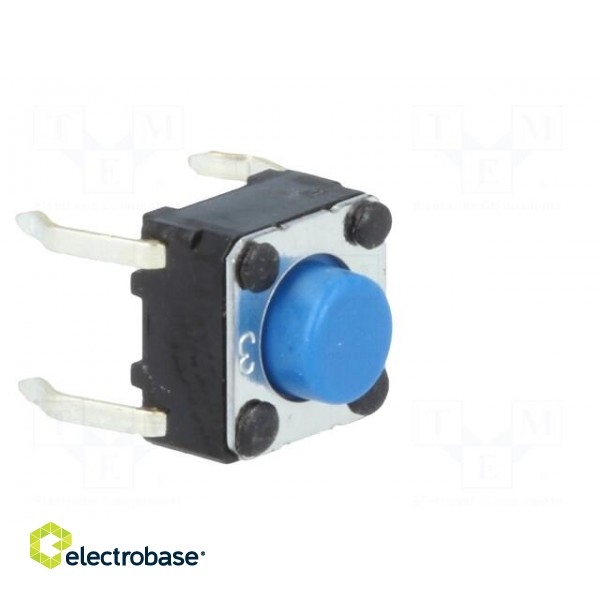 Microswitch TACT | SPST-NO | Pos: 2 | 0.05A/24VDC | THT | none | 4.9N image 8