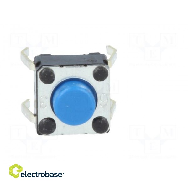 Microswitch TACT | SPST-NO | Pos: 2 | 0.05A/24VDC | THT | none | 4.9N image 9