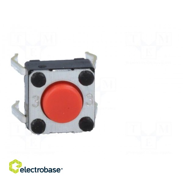 Microswitch TACT | SPST-NO | Pos: 2 | 0.05A/24VDC | THT | none | 4.9N image 9