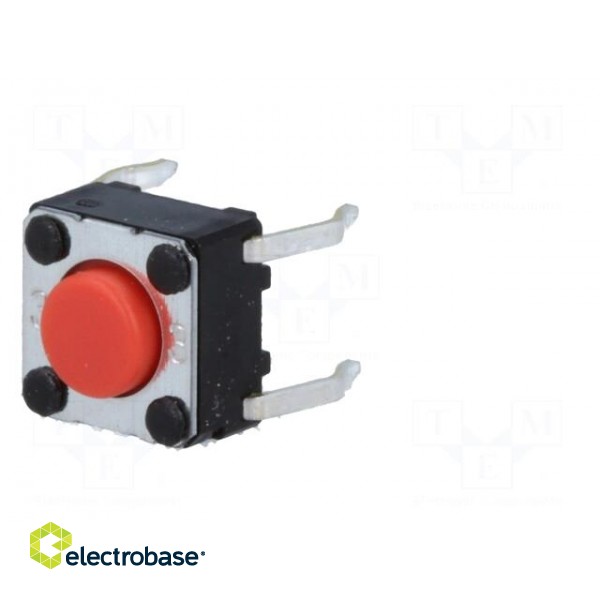 Microswitch TACT | SPST-NO | Pos: 2 | 0.05A/24VDC | THT | none | 4.9N image 2