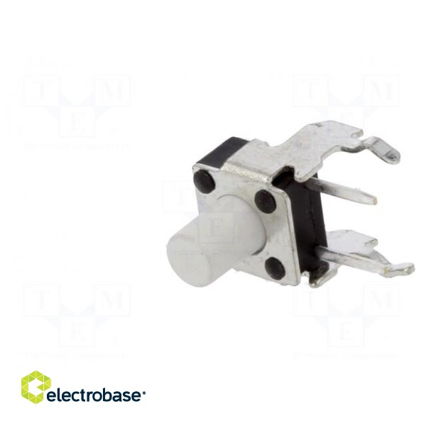 Microswitch TACT | SPST-NO | Pos: 2 | 0.05A/24VDC | THT | none | OFF-(ON) paveikslėlis 4